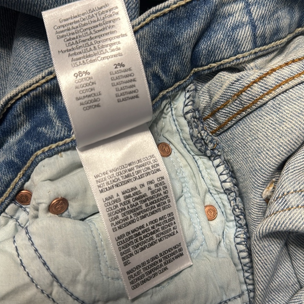 Mother Denim High Waisted Rider Skimp in The Confession Size 26 82 - Picture 15 of 16